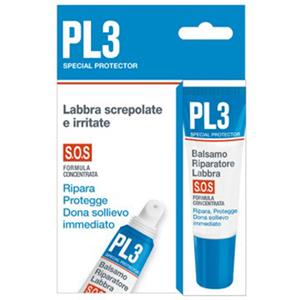 Pl3 balsamo riparatore labbra sos con astuccio 7,5 ml - PL3 - 979369143