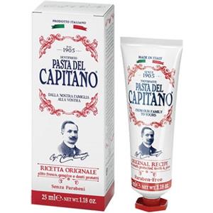 Pasta Del Capitano Dentifricio Ricetta Originale 25 ml - Sapore di Garofano, Menta Crispa e Cannella