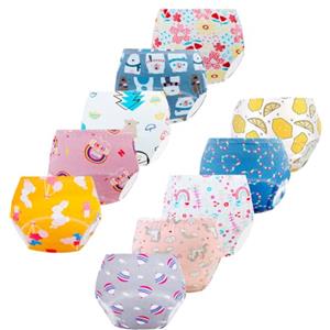 JackLoveBriefs Mutandine di Apprendimento per Bambino 4-6 Anni, Multicolore,L