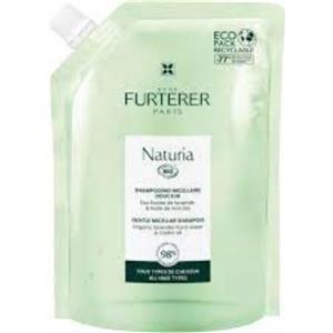 René Furterer Naturia Shampoo Micellare Delicato Eco Ricarica 400ml - Deterge Delicatamente e Rispetta l'Equilibrio del Cuoio Capelluto