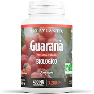 Bio Atlantic Guarana Bio 400mg - 200 compresse