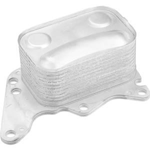 A ABSOPRO Raffreddatore automatico dell'olio motore n. 11427552687 Scambiatore di calore del cambio olio per Mini Cooper S in alluminio tonalità argento