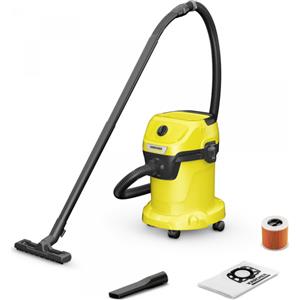 Karcher WD 3 V-17/4/20 - Bidone Aspiratutto - Fusto in plastica da 17 litri