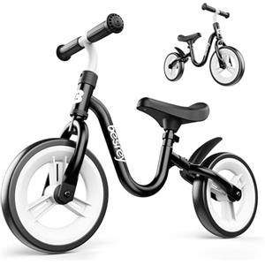 besrey Bicicletta Bambini Senza Pedali, 1,5-4 Anni, con Manubrio e Sellino Regolabili, viaggio più fluido e sicuro, ultraleggero 2.3kg, trasporta fino a 50kg, Giocattoli Regali per Bambini Bici Senza Pedali