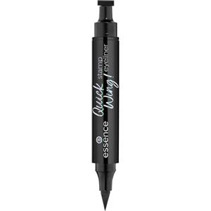 Essence Cosmetics Quick Wing Eyeliner a Stampo, Lunga Durata, Risultato Immediato, Ultra Pigmentato, Intensiva, Colore Intenso, 3.5 ml