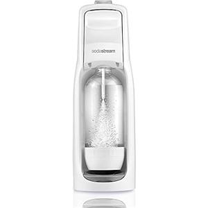 SodaStream Gasatore Jet d'acqua per trasformare l'acqua in acqua frizzante, include 1 bottiglia da 1 Litro e 1 cilindro di anidride carbonica Co2 alimentare da 425gr, 20 x 20 x 43 centimetri