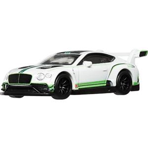 Hot Wheels Bentley Continental GT3 2018, veicolo Car Culture Circuit Legends da collezione, macchinina Hot Wheels die-cast, giocattolo per bambini 3+ anni e i fan e i collezionisti adulti, HRV93