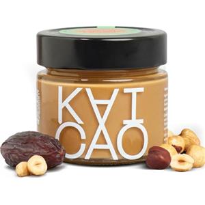 Kaicao Crema di Nocciole e Datteri - Senza Zuccheri Raffinati - 100% Naturale, Vegano, Senza Glutine - Nocciole Tostate del Nord della Spagna e Datteri Deglet Noor - 250g