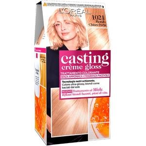 L'Oréal Paris Casting Crème Gloss - Colore Trattamento Senza Ammoniaca 1021 Biondo Chiaro Perla