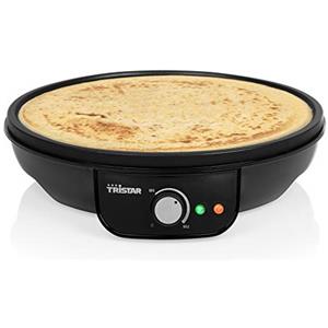 Tristar Piastra per Crepes BP-2637, Waffle e Piadine, 1000 watt, Diametro da 30 cm, Antiaderente