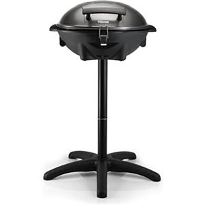 Tristar Barbecue Elettrico BQ-2816, Supporto, Coperchio, Griglia in Alluminio pressofuso,