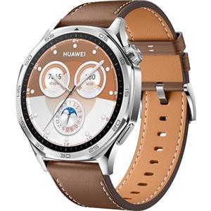 HUAWEI WATCH GT 5 46mm Smartwatch, Design Elegante, Nuova Modalità Corsa e Ciclismo, Monitoraggio della Salute, 14 Giorni di Durata della Batteria, iOS e Android, Marrone, Esclusiva Amazon