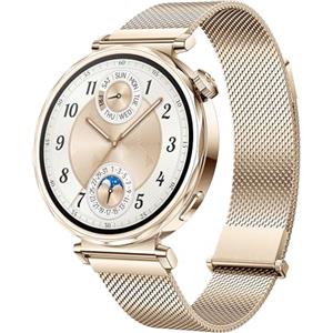 HUAWEI WATCH GT 5 41mm Smartwatch, Design Elegante, Nuova Modalità Corsa e Ciclismo, Monitoraggio della Salute, 7 Giorni di Durata della Batteria, iOS e Android, Dorata
