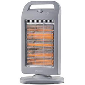 Olimpia Splendid 99396 Solaria Evo S Stufa Alogena 1200 W con Base Oscillante , Grigio