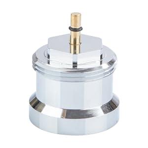 ET - EUROTRONIC Technology GmbH Eurotronic 700128 Oventrop, adattatore metallico per termostati per radiatori (adattatore per valvole per radiatori, lunga durata, accessorio per termostati per radiatori, attacco: M 30 x 1,0 mm)