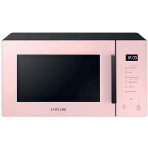 Samsung Da tavolo Forno a Microonde Glass Design MG23T5018CP/ET, Cottura Croccante, AirFry, Microonde + Grill 800 W + 1100 W, 23 L, 49l x 27,5h x 38p cm, Cipria