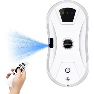 LIECTROUX YW610 Robot Lavavetri Spruzzo Acqua Ultrasonico, Pulizia A Secco e Bagnato, Percorso AI, Telecomando