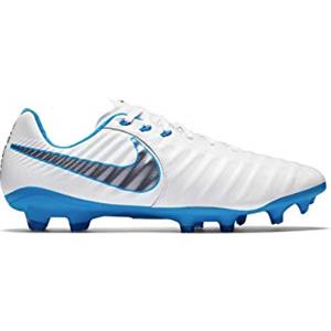 Nike Tiempo Legend 7 Academy AG PRO, Scarpe da Calcio Uomo, Bianco (White/Chrome-Blue Hre 107), 47.5 EU