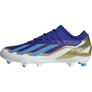 adidas X Crazyfast.3 Fg Messi, Scarpe da Calcio Unisex-Adulto, Dark Blue/Silver Met./Semi Flash Aqua, 47 EU