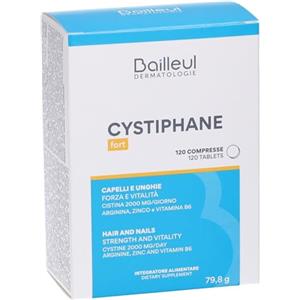 Cystiphane Confezione da 120 Compresse - Integratore alimentare contiene amminoacidi, vitamina B6 e zinco. Contribuisce alla crescita di Capelli e Unghie