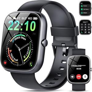 QCOQ Smartwatch Uomo Donna, 1.91