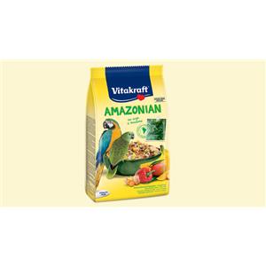 Vitakraft Amazonian Pappagalli - Alimento Completo con Mais, Papaya e Mango - 750g