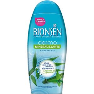 BIONSEN Bagnoschiuma Dermo-Mineralizzante 550ml - Detergente Delicato Ispirato alle Sorgenti Termali Giapponesi