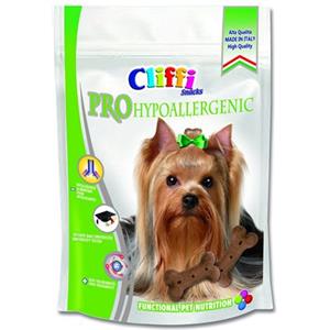 Cliffi Pro Snack Ipoallergenico al Salmone per Cani - 100g, Alta Tollerabilità e Omega 3