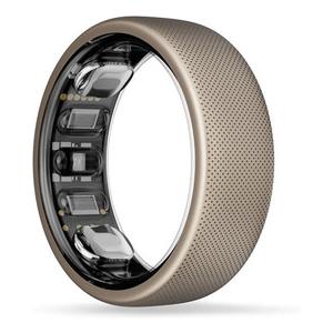 Amazfit Helio Ring Anello intelligente con activity tracker Titanio, taglia 8