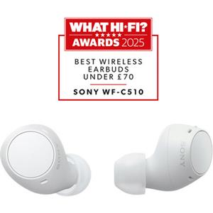 Sony WF-C510 Cuffie True Wireless Suono di alta qualità, Equalizzatore personalizzabile, Design Confortevole, Batteria da 22 ore, Ricarica Rapida, Co