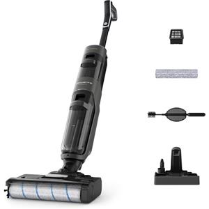 Rowenta X-Clean 4 , Lavapavimenti Senza Fili con Auto-Propulsione e Rilevazione Automatica dello Sporco, Doppio Serbatoio e Sistema di Autopulizia, Au