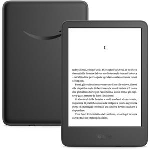 Amazon Nuovo Kindle (16 GB) Con pubblicità Nero