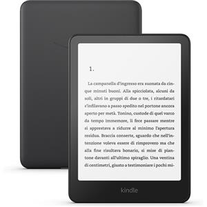 Amazon Kindle Paperwhite (16 GB) schermo antiriflesso da 7'', la batteria dura settimane Con pubblicità
