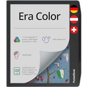 Pocketbook Era Color eReader Grigio 7 Pollice 32 GB Memoria Bluetooth Protezione dall'acqua