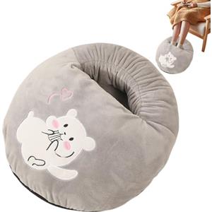 Generico Scaldapiedi USB, scaldapiedi elettrico - Pantofole scaldapiedi elettriche Cartoon | Macchina per il riscaldamento dei piedi, riscaldatore per massaggiatore plantare antiscivolo per donne e uomini