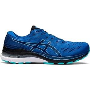 ASICS Kayano 28 Scarpa Running da Strada per Uomo Blu Nero 41.5 EU