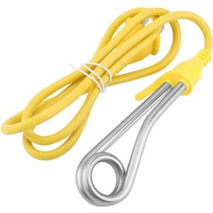 Newhope Elemento riscaldante in acciaio inossidabile, scaldabagno elettrico, bollitore per caffè, ufficio immersioni per la casa del dormitorio