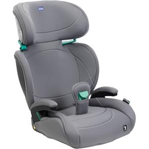 Chicco Quizy Lite i-Size, Seggiolino Auto Bambini 3-12 Anni (100-150 cm), Facile da Installare con Sistema Isofix, Reclinabile, Regolabile in Altezza, Braccioli Imbottiti e Seduta Confortevole