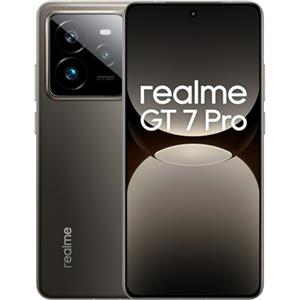 realme GT 7 Pro 5G Smartphone 12+256GB, Processore Snapdragon® 8 Elite Chipset, Fotocamera AI Ultra-clear Snap con AI Display Eco² RealWorld, Con tecnologia NEXT AI, Grigio, Esclusiva Amazon