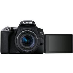 Canon EOS 250D Nero + 18-55mm F4.0-5.6 IS STM | ✅ Garanzia di 5 anni