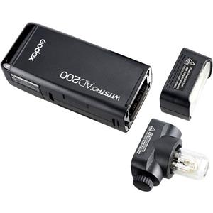 Godox Witstro AD200 Flash Portatile 200Ws con 2 Teste Flash e Garanzia di 5 Anni