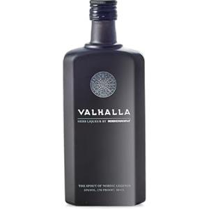 Valhalla, Liquore alle Erbe, 500 ml, Liquore Finlandese a Base di Vodka Koskenkorva, con Note Amare e Agrumate, Sapore Dolce e Forte, Botaniche Selezionate e Distillate, Idea Regalo, 35% Vol.