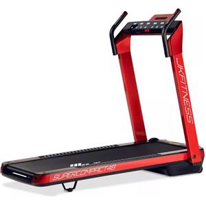 Jk Fitness Tapis Roulant JK Fitness SUPERCOMPACT48 Red - compatibile Zwift e Kinomap FASCIA CARDIO OMAGGIO