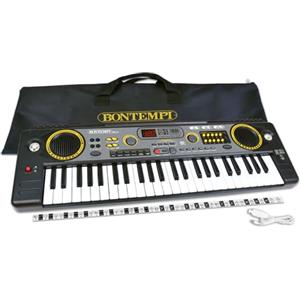 Bontempi | HarmonyTouch - Tastiera Digitale a 49 Tasti con Accessori Completi per un Tocco Armonioso,