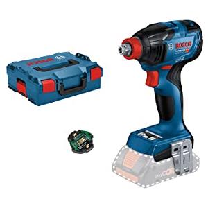 Bosch Professional 18V System Avvitatore a Massa Battente a Batteria Gdx 18V-210 C (Coppia Max. 210 Nm, Batteria e Caricabatteria Non Incluse, Incl. 1 Modulo Bluetooth Low Energy Gcy 42, L-Boxx)