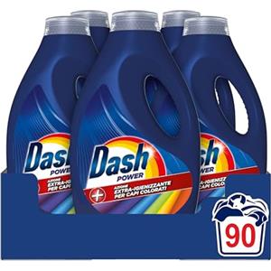 Dash Salva Colore Detersivo Lavatrice Liquido 4.4L, 88 Lavaggi, Impeccabile Contro Le Macchie A Ogni Lavaggio