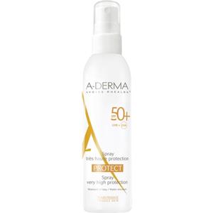 A-DERMA Protect Spray Solare SPF 50 200 ml - Protezione Molto Alta per Pelli Sensibili