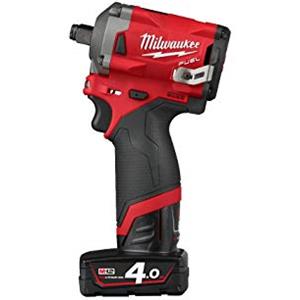 Milwaukee 4933464616 Avvitatore A Impulsi Compatto 12 Volt 1/2 2,0Ah E 4,0Ah Tecnologia Fuel