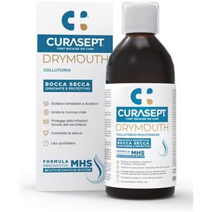 Curasept DryMouth Collutorio 500 ml - Formula Idratante con MHS per Benessere Orale
