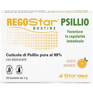 STARDEA REGOStar PSILLIO - Integratore Alimentare per Regolarità Intestinale, 20 Bustine da 4g